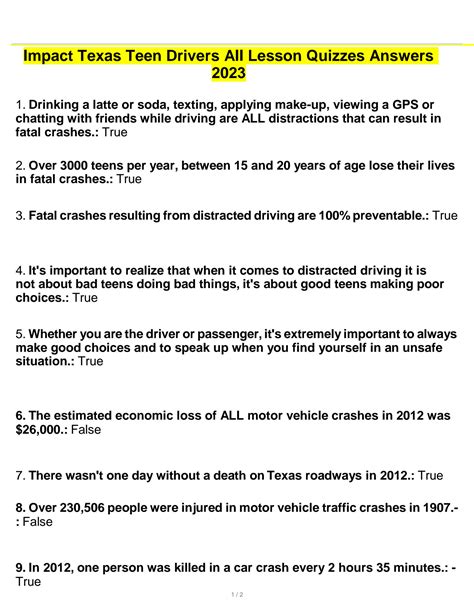 impact test teen driving|adult impact course.